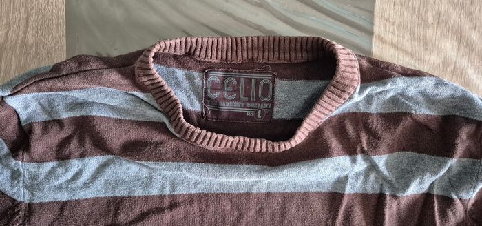 Pull rayé Celio taille s - photo numéro 3