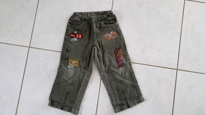 Pantalon garçon kaki 4 ans ch3 - photo numéro 2