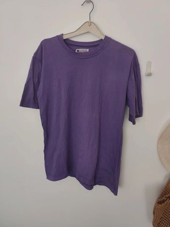 Tshirt vintage violet les sélections continent en coton