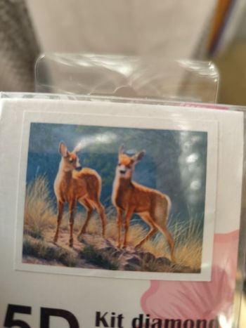 Diamant painting biche