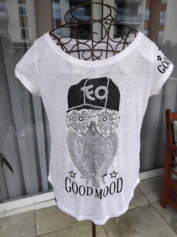 T-shirt motif hibou