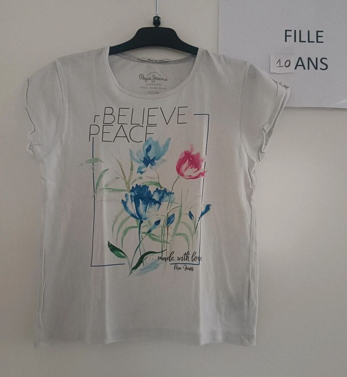 T-shirt mc 10 ans Pepe jeans