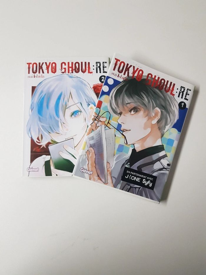 Tome 1 et 2 Tokyo Ghoul RE