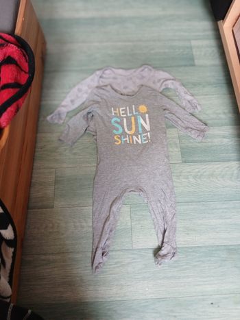 Pyjama gris basic