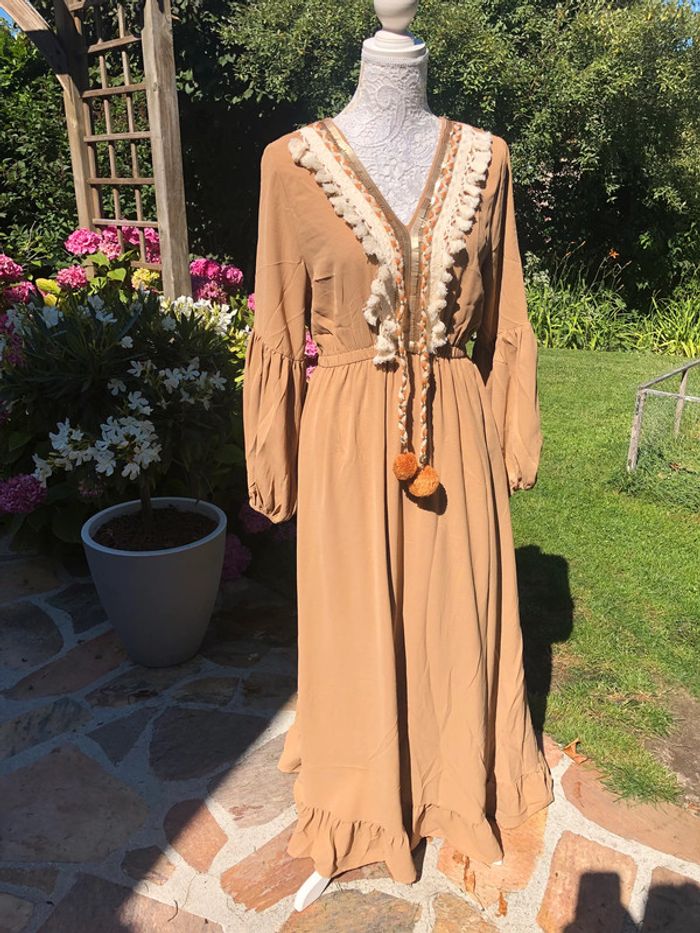 Robe longue bohème neuve taille S/M - photo numéro 5