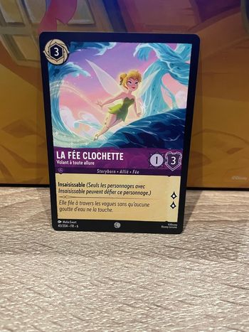 Carte Lorcana 43/204 La Fée Clochette Ch6