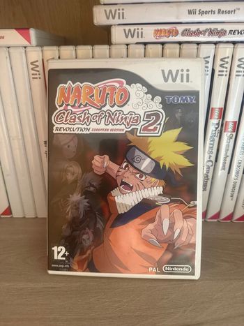 Naruto clash of ninja 2 jeu Wii