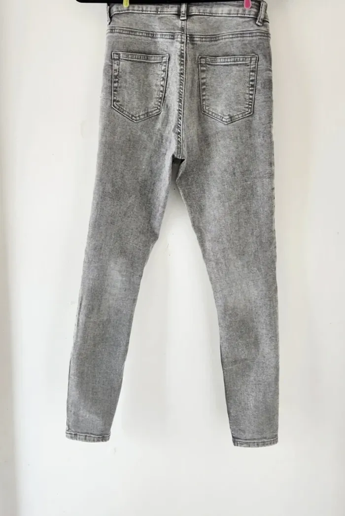 🔹 Jean gris skinny – Denim Co taille 38 (EUR) - photo numéro 3
