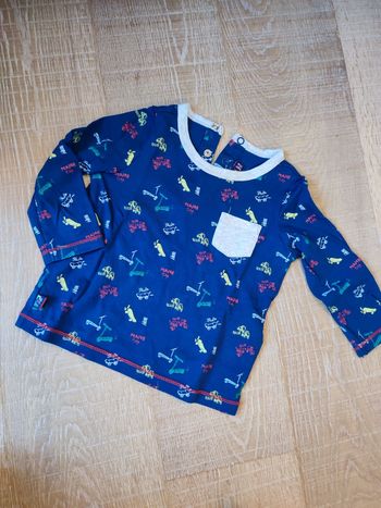 T-shirt manches longues 12 mois