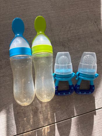 Grignoteurs x2 Distributeur de nourriture x2