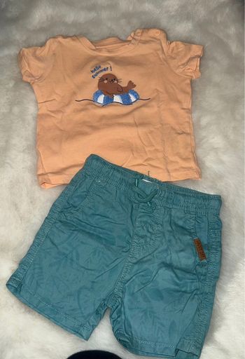 Ensemble bébé été