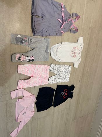 Lot fille été 9 mois