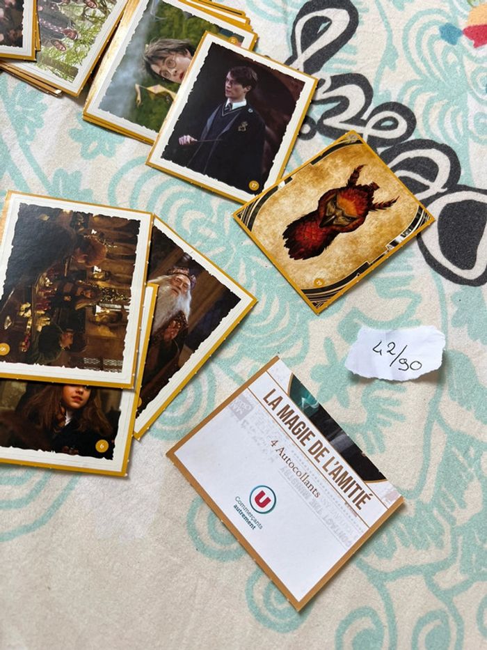 artes autocollantes à collectionner Super U Harry potter - photo numéro 3