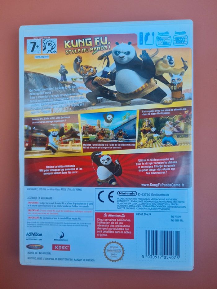 Jeu Wii - Kung Fu Panda - photo numéro 2