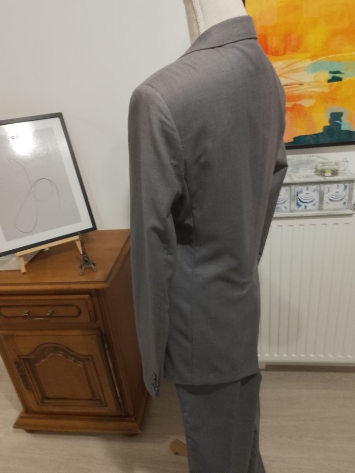 Costume gris clair toutes saisons homme '' Sans Marques'' - photo numéro 6