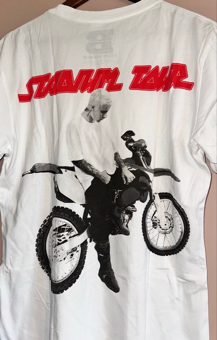 T-shirt Justin Bieber Stadium Tour - H&M taille S - photo numéro 4