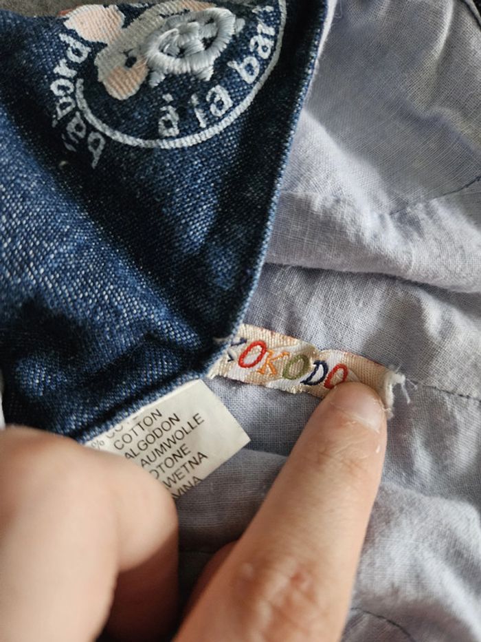 Casquette été bébé - Taille 24/48 mois (51cm) - Kokodo - Bleu jean - photo numéro 4