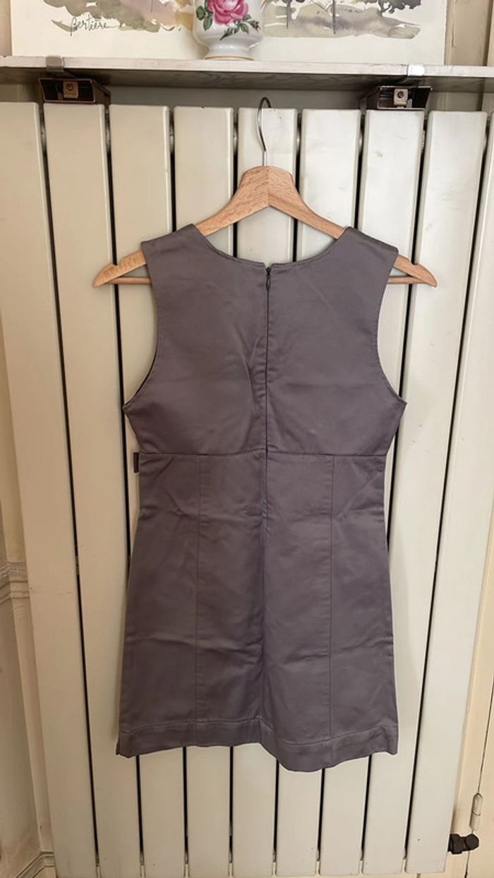 Robe courte DKNY Grise Vintage - photo numéro 3