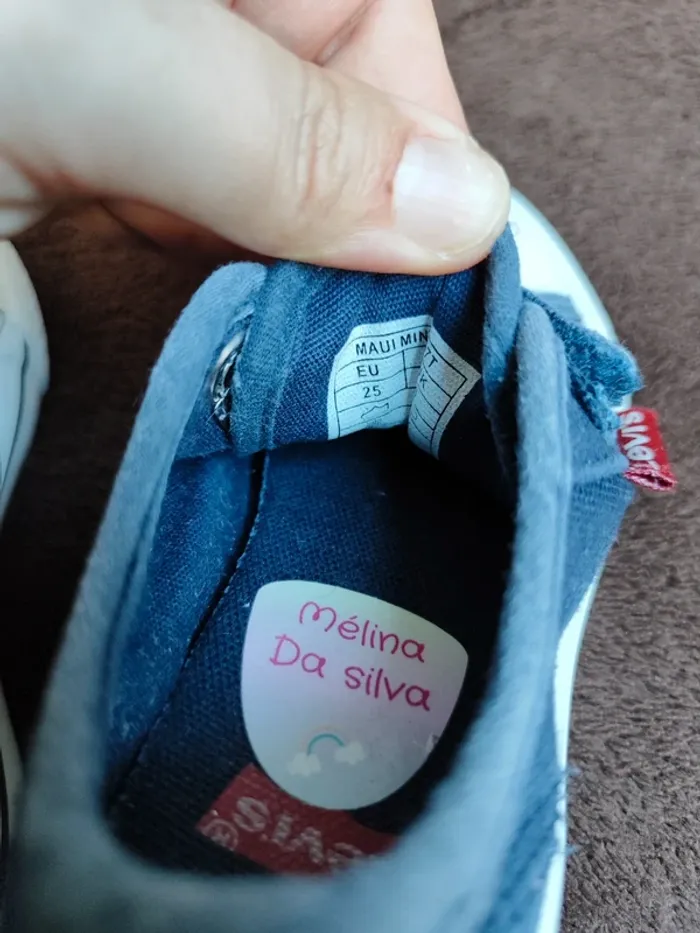 Basket - mixte- Levi's - T25 - photo numéro 5