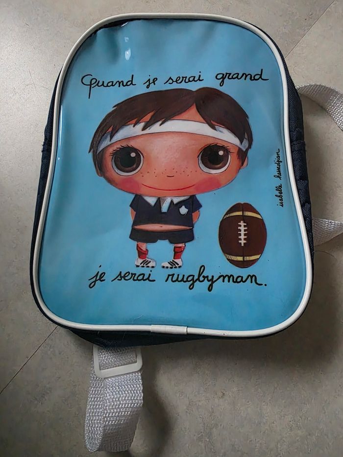 Sac maternelle garcon