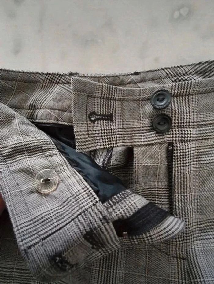 Neuf Corsaire Esprit Collection imprimé Prince de galles gris taille 36 - photo numéro 2