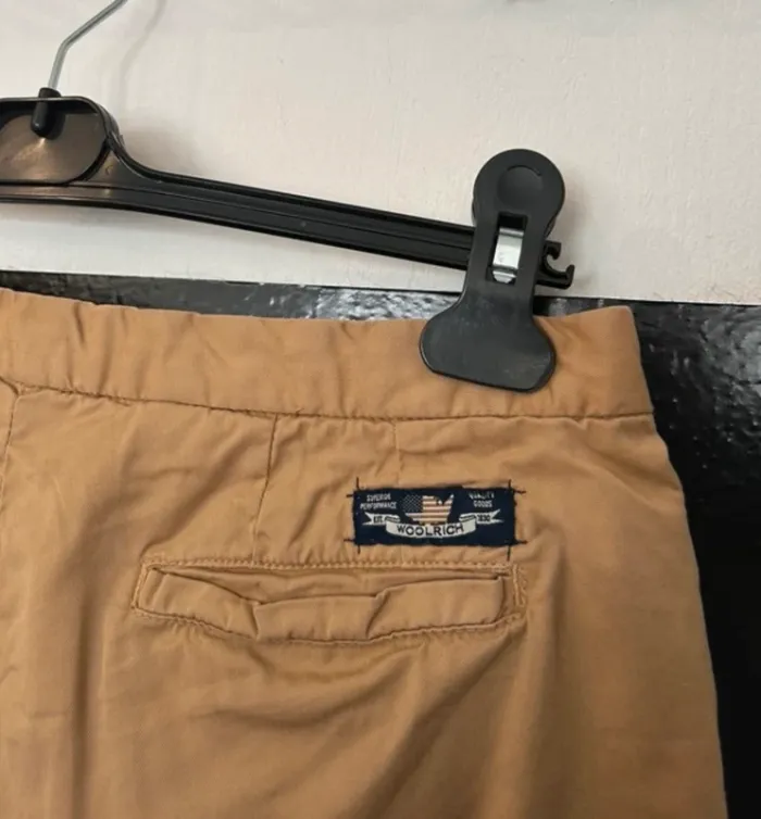 Woolrich short beige, Camel femme, taille US 27 - photo numéro 3