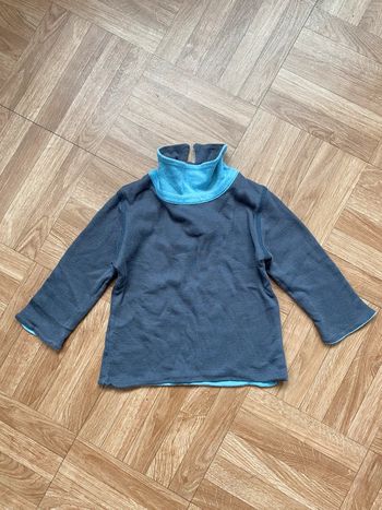 T-shirt à manches longues sous pull Petit Bateau