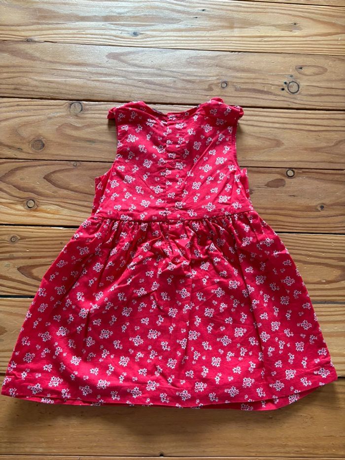 Robe fleurie rouge - photo numéro 2