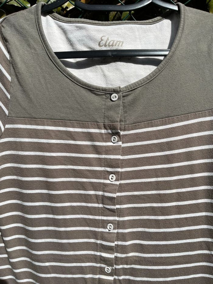 Robe coton fermeture boutons - photo numéro 2