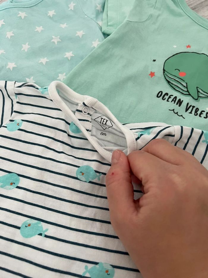 Lot de 3 pyjamas - photo numéro 2