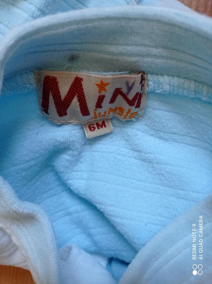 Barboteuse combishort mixte, Mini Junsie, taille 6 mois - photo numéro 5