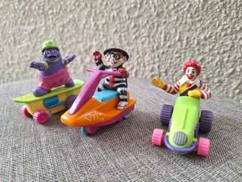 3 figurines McDonald's 1992