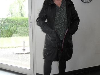 Trench imperméable enduit femme Cop Copine, taille 42, NEUF 