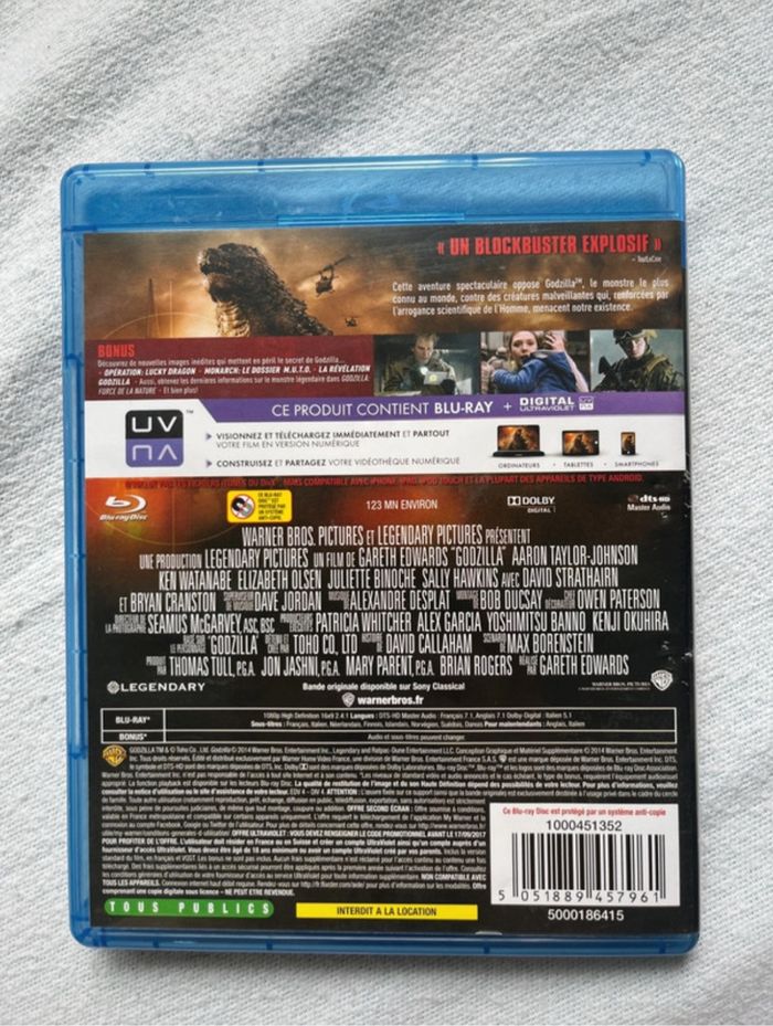 Blu-ray Godzilla - photo numéro 4