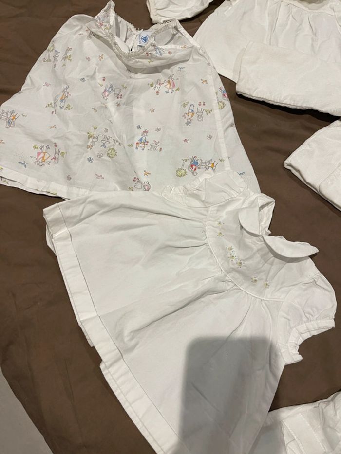 Superbe lot de 8 pièces Jacadi petit bateau fille 6 mois en tbe - photo numéro 11