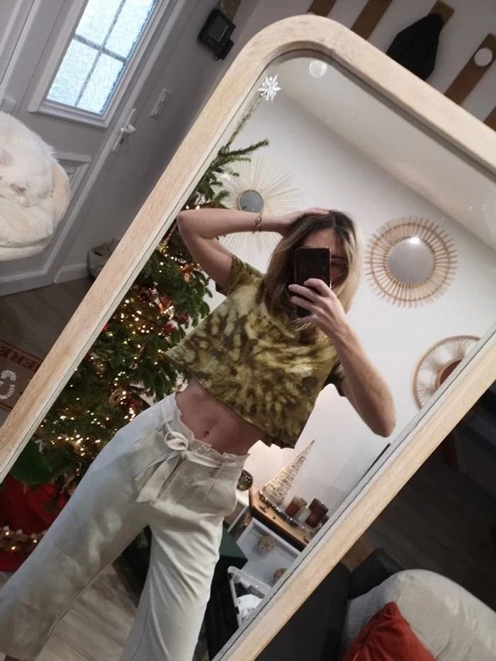 Croc top évasé