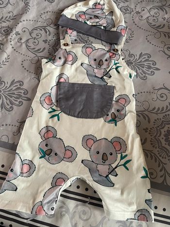 Salopette avec bonnet