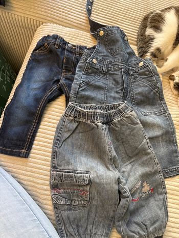 Jeans + salopette