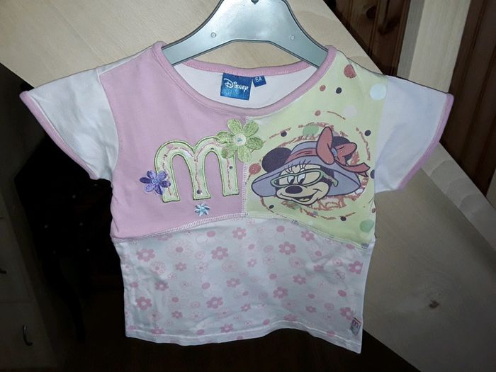 🏵 Tee Shirt MINNIE en 6 ans 🏵 - photo numéro 4