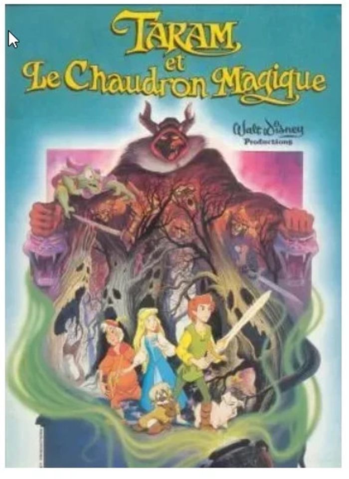 Sticker Figurine Panini Taram et le chaudron magique - photo numéro 2