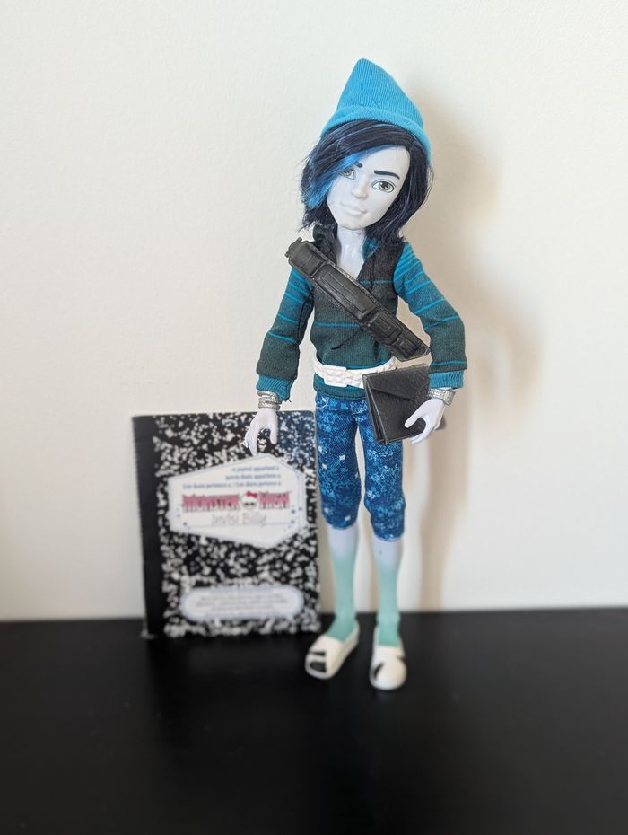 poupée Monster high invisi billy new scaremester