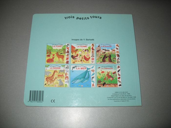 LIVRE : TROIS PETITS TOURS AU BORD DE L'EAU "FLEURUS ENFANTS" - n°21 - photo numéro 2