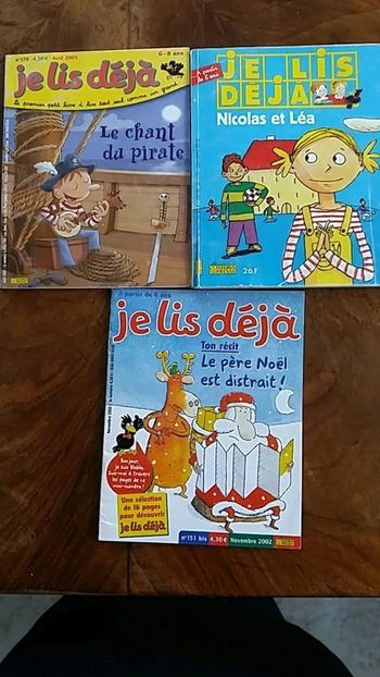 Lot de 2 livres je lis déjà