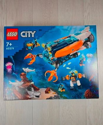 🌟 LEGO City 60379-Le Sous-Marin d'Exploration en Haute Mer 🌟