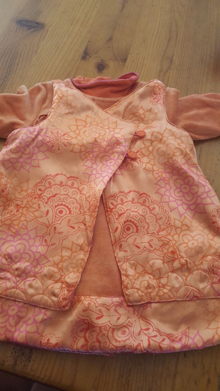 Ensemble robe 3 pieces Marese taille 3 mois - photo numéro 3