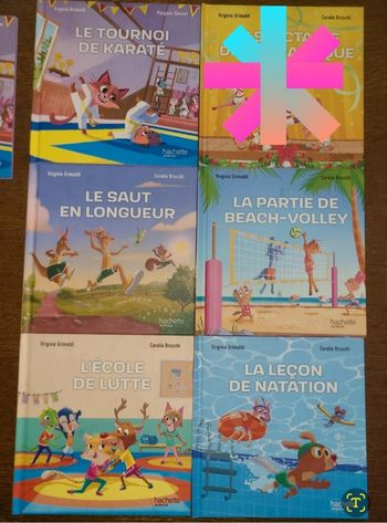 Collection lot de 5 livres enfant