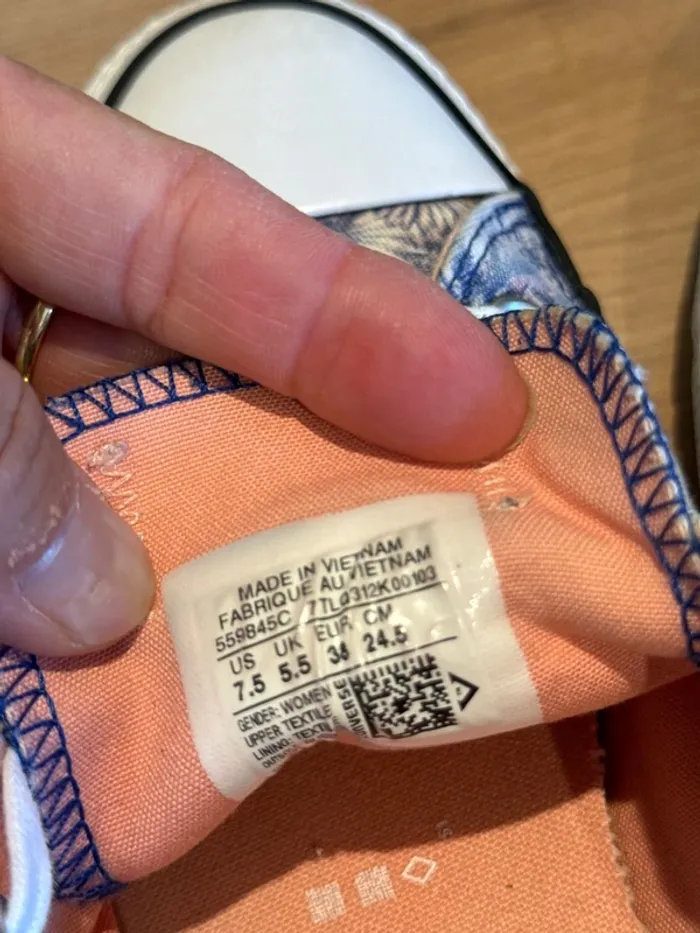 Jolies baskets basses originales femme - photo numéro 5