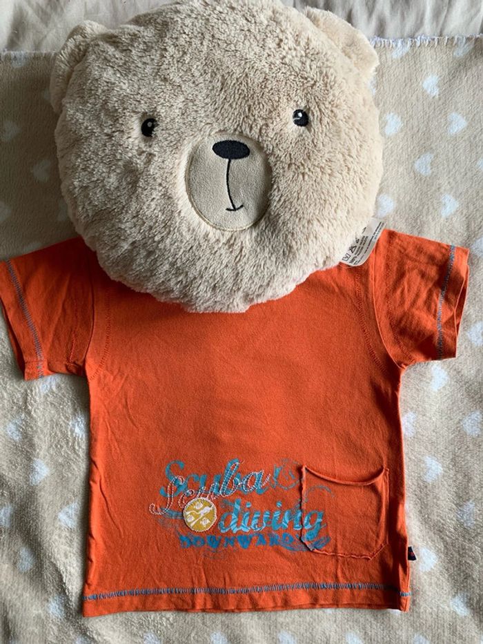 Teeshirt premaman 2 ans orange