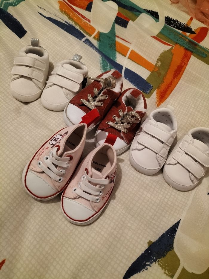 Lot de baskets fille