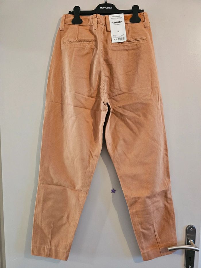 Jeans slouchy marron clair Bonobo taille 36 - photo numéro 4